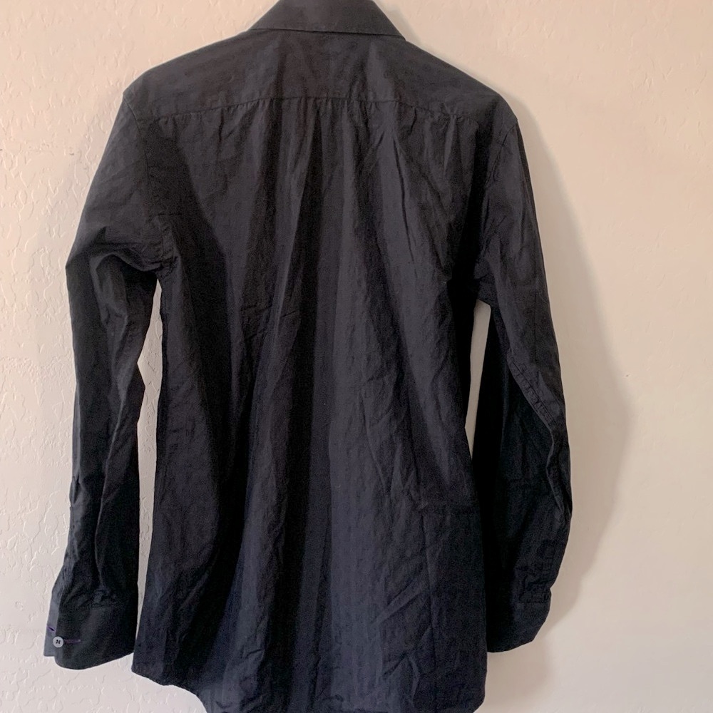 Paul Smith Black Long Sleeve Button-Up Shirt - Picture 2 of 10